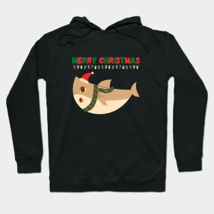 Merry Christmas shark Hoodie